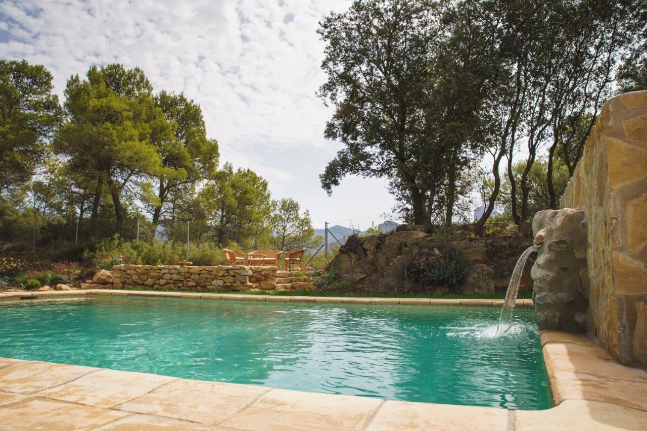 Casa rural Mas del Serranet Horta de Sant Joan Exterior foto